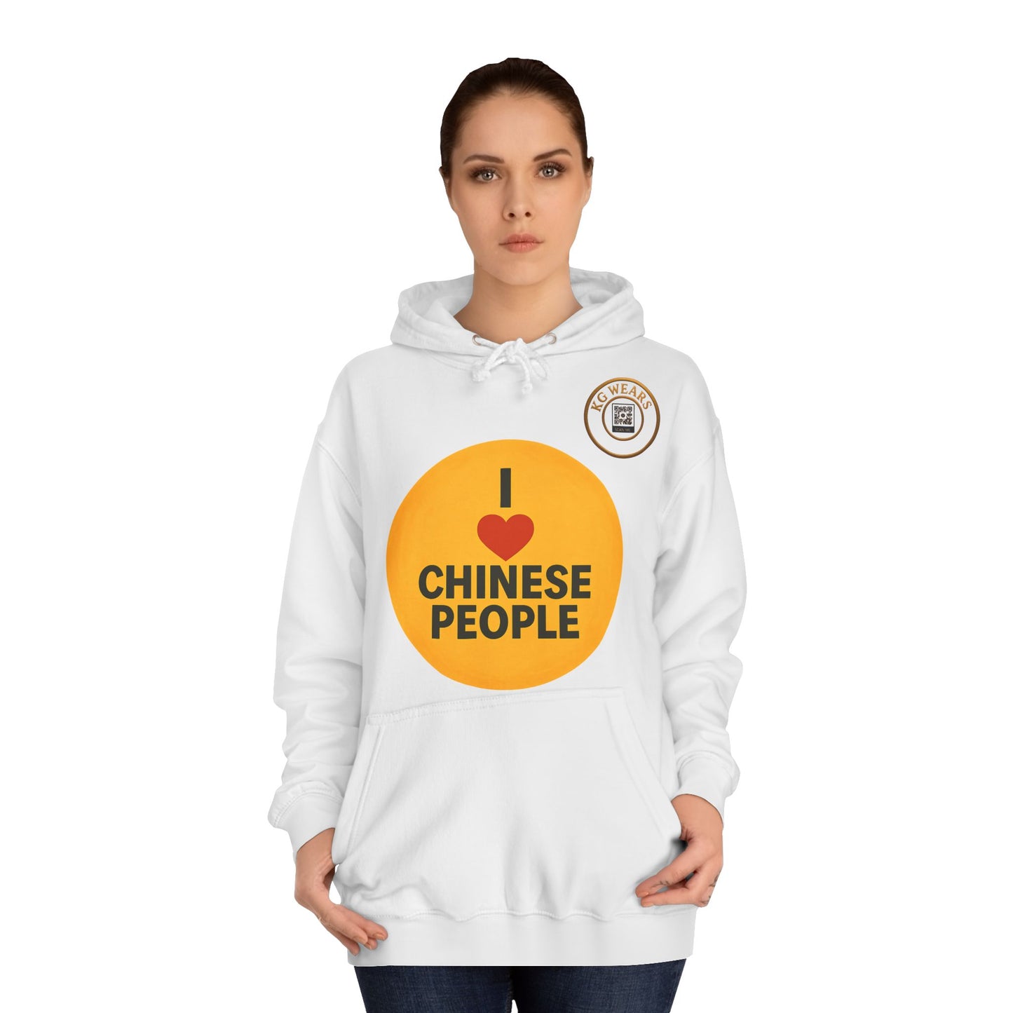 A Friendly Unisex Hoodie with Chinese Pride Design (CHINESE)