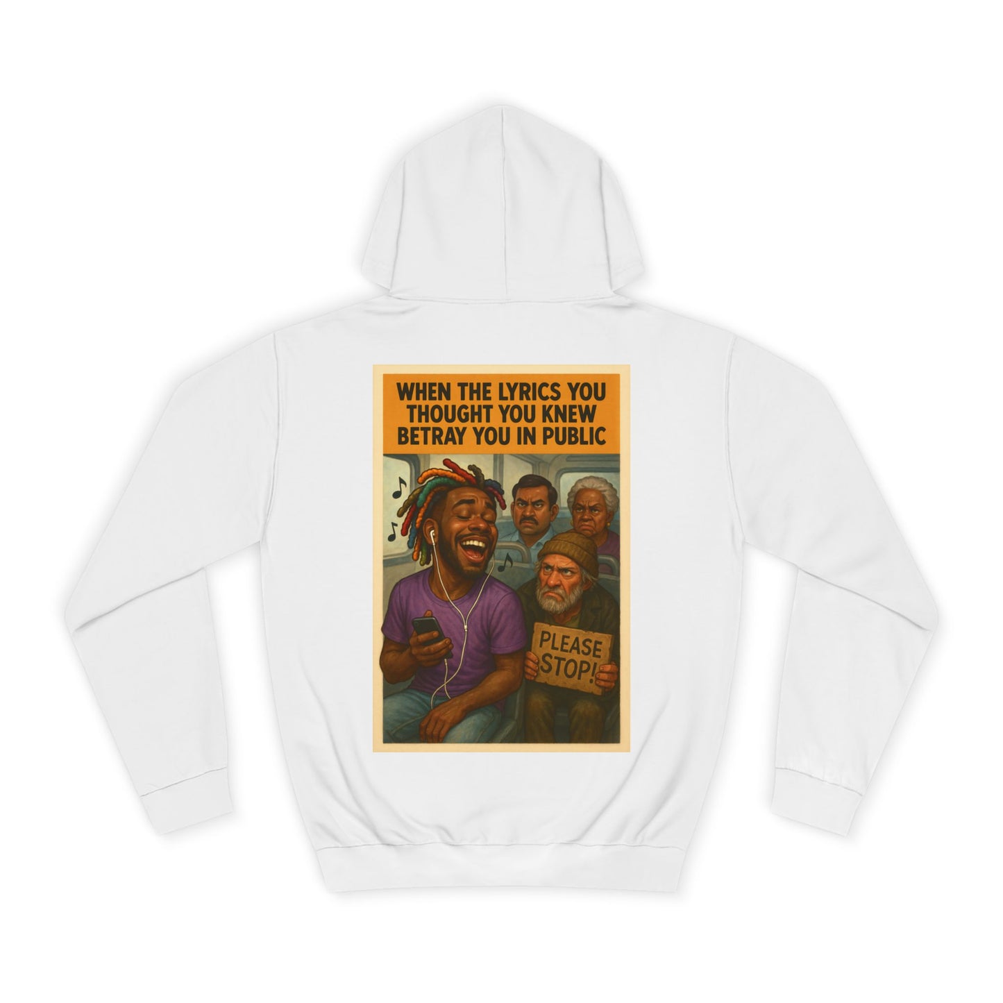 Unisex Funny Hoodie For People (WHO CAN'T SING)