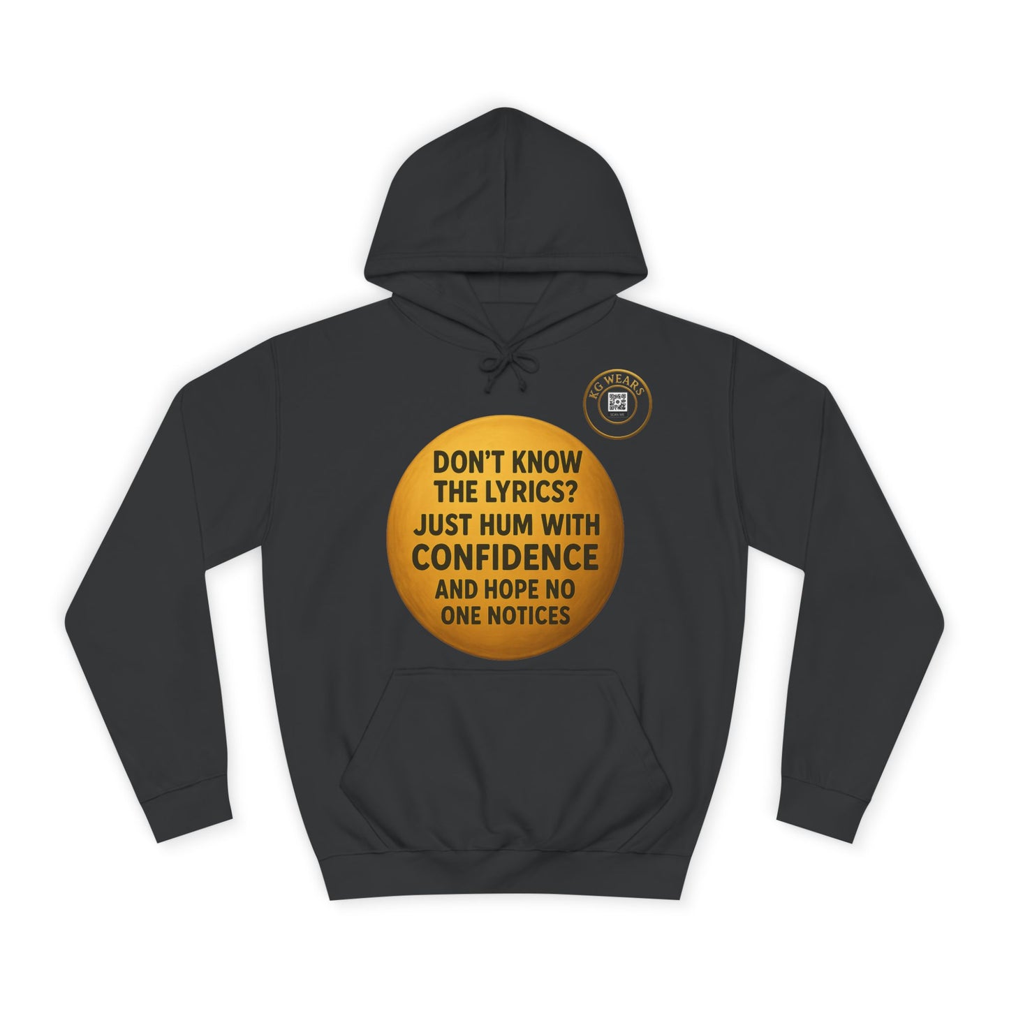 Unisex Funny Hoodie For People (WHO CAN'T SING)