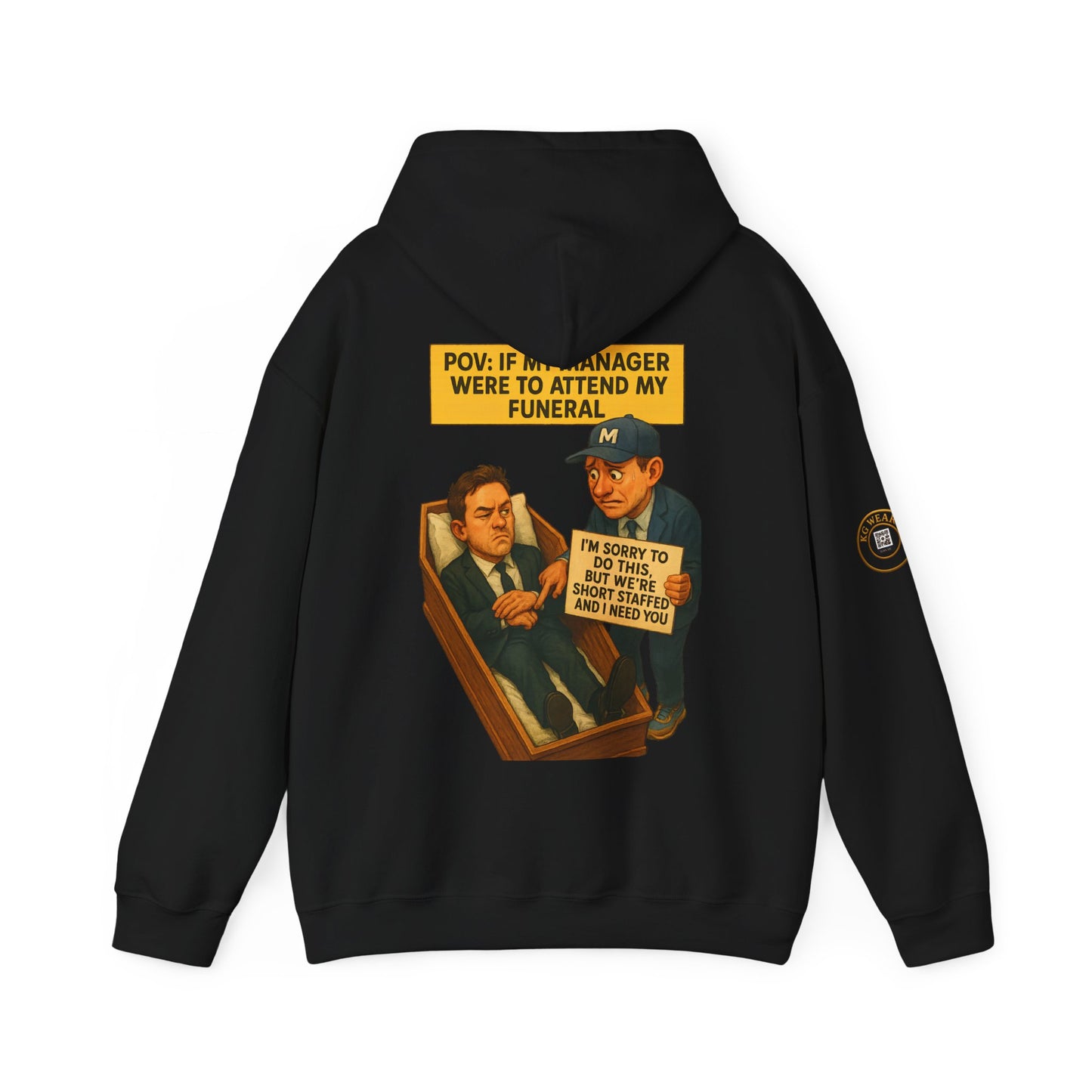 Funny Unisex Hoodie For People Who (WORK HARD)