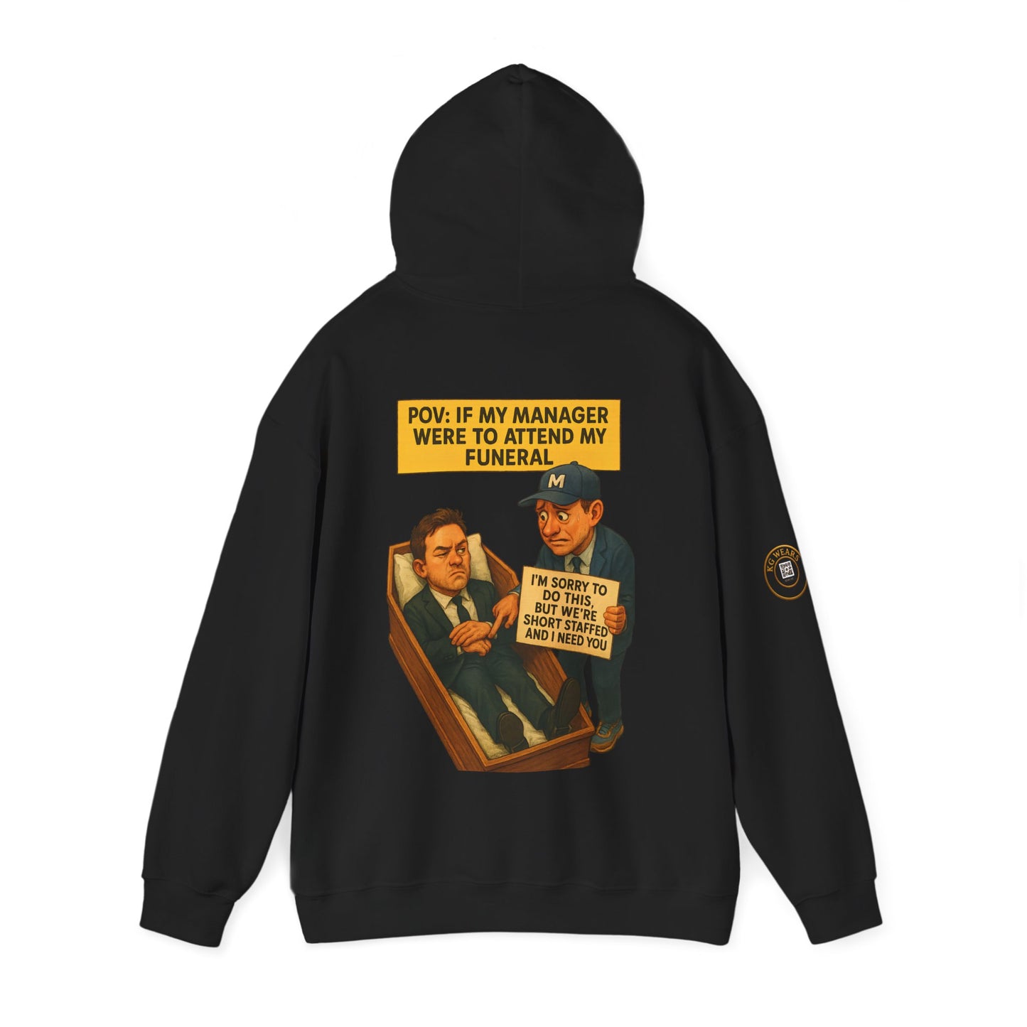 Funny Unisex Hoodie For People Who (WORK HARD)