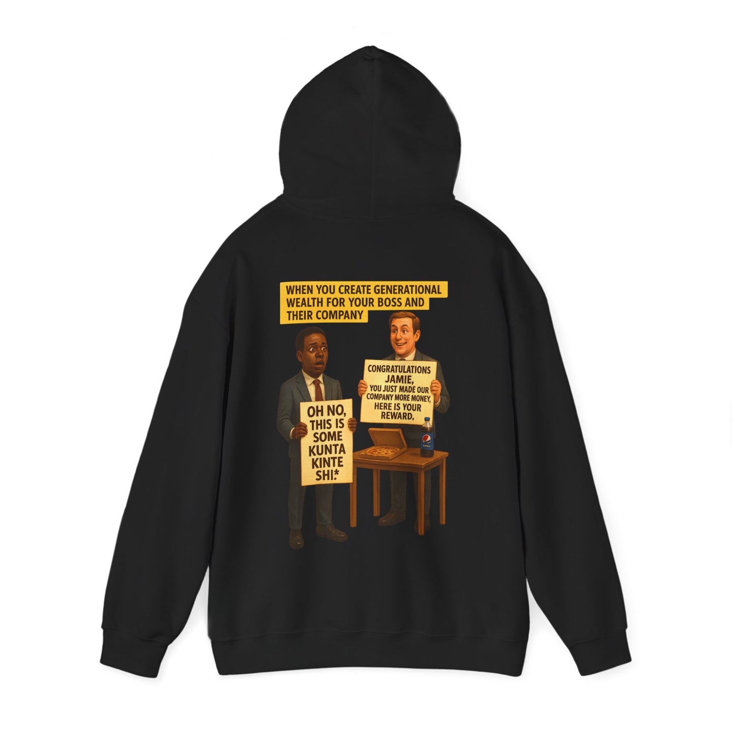 Funny Unisex HOODIE For People Who Gets (JOB REWARD)