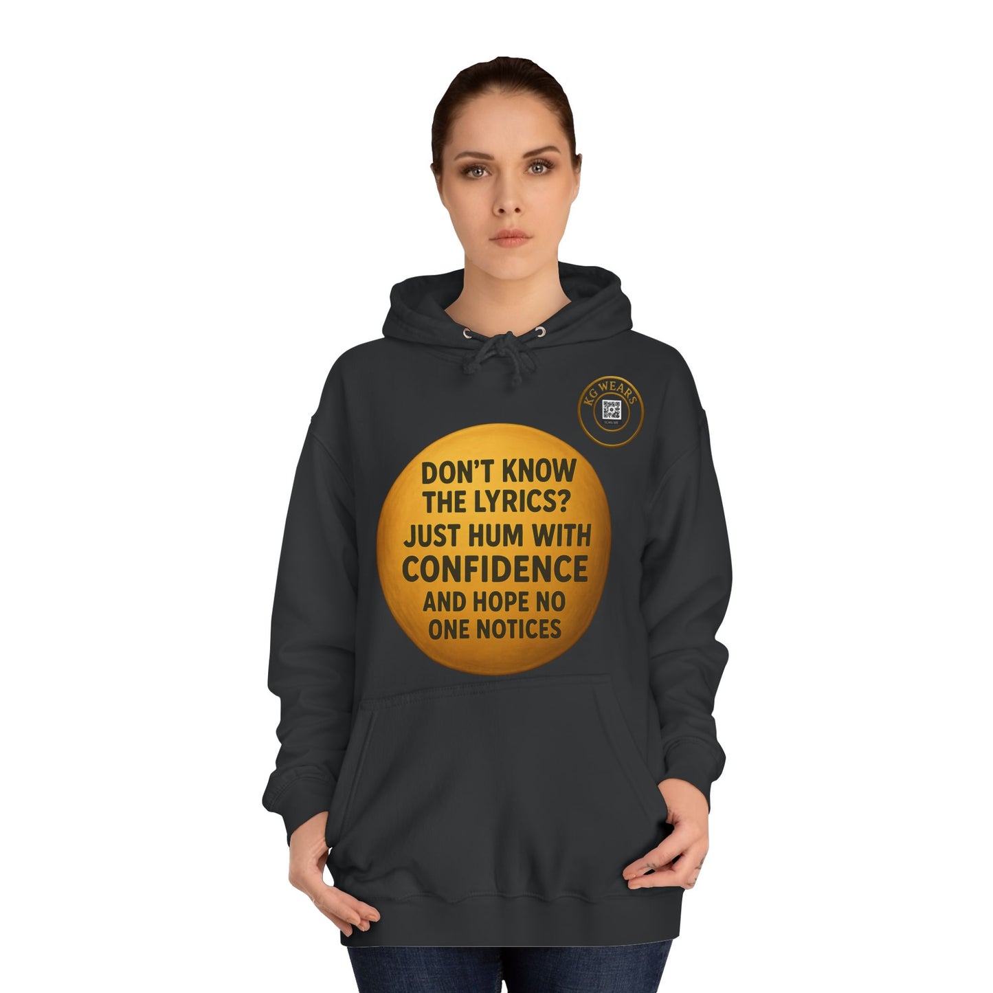 Unisex Funny Hoodie For People (WHO CAN'T SING)