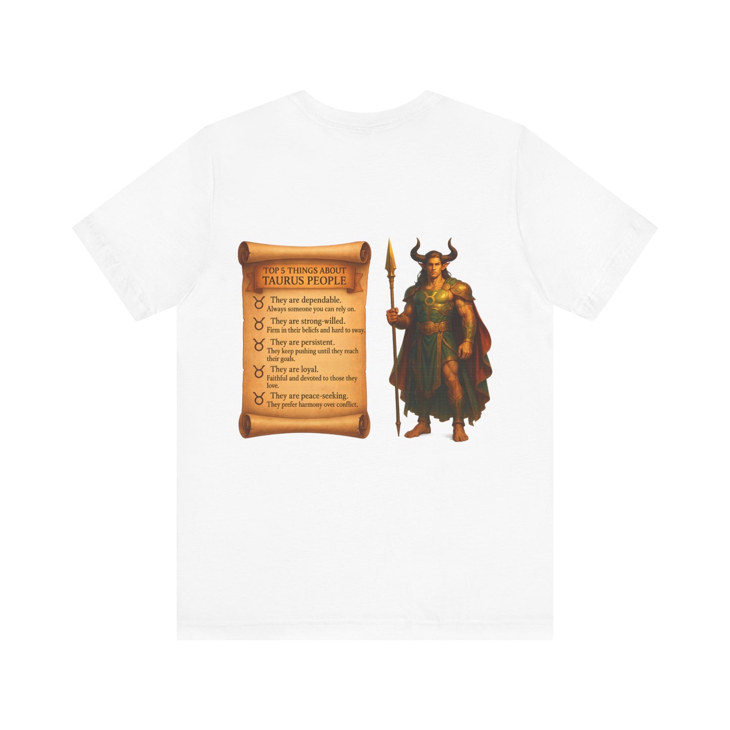 UNISEX TSHIRT FOR (TAURUS) LOVERS
