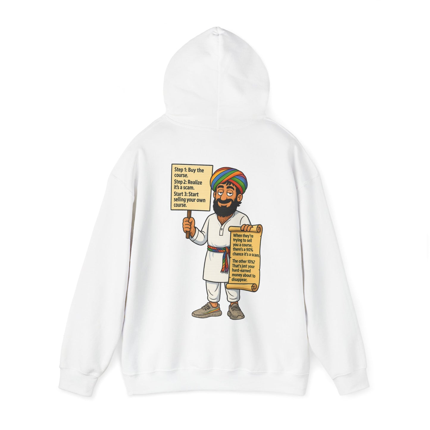 "Course Guru" Unisex Hoodie, Fun Sweatshirt for Course Buyers