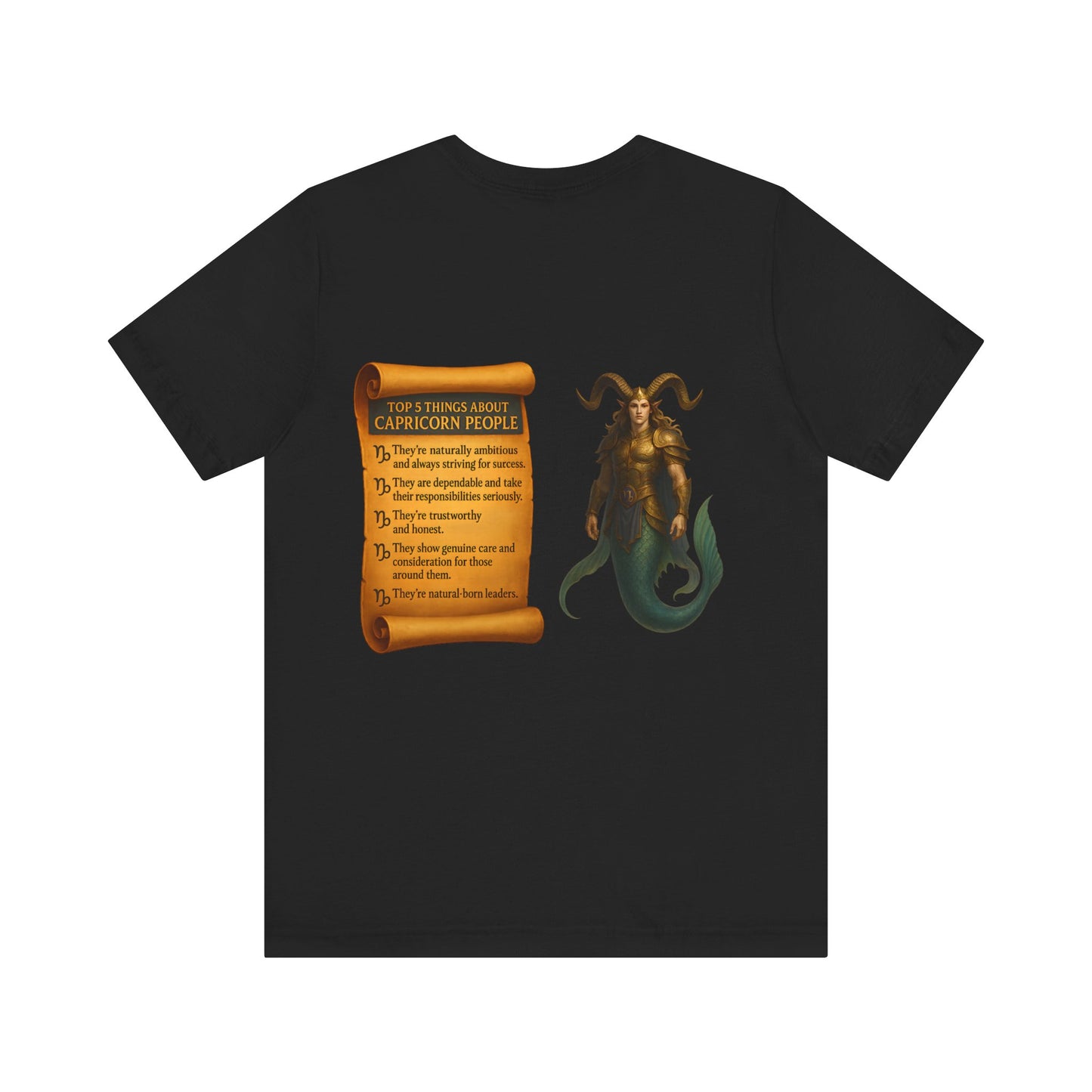 UNISEX TSHIRT FOR (CAPRICORN) LOVERS