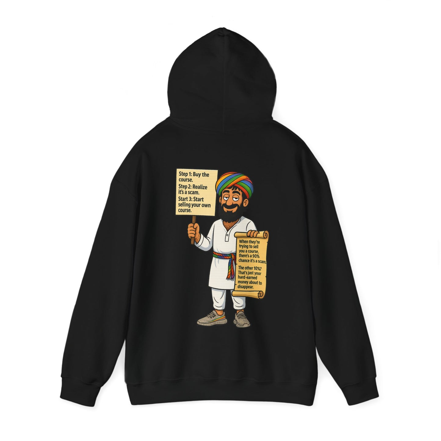 "Course Guru" Unisex Hoodie, Fun Sweatshirt for Course Buyers