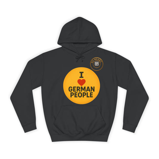 A Friendly Unisex Hoodie with German Pride Design (GERMAN)