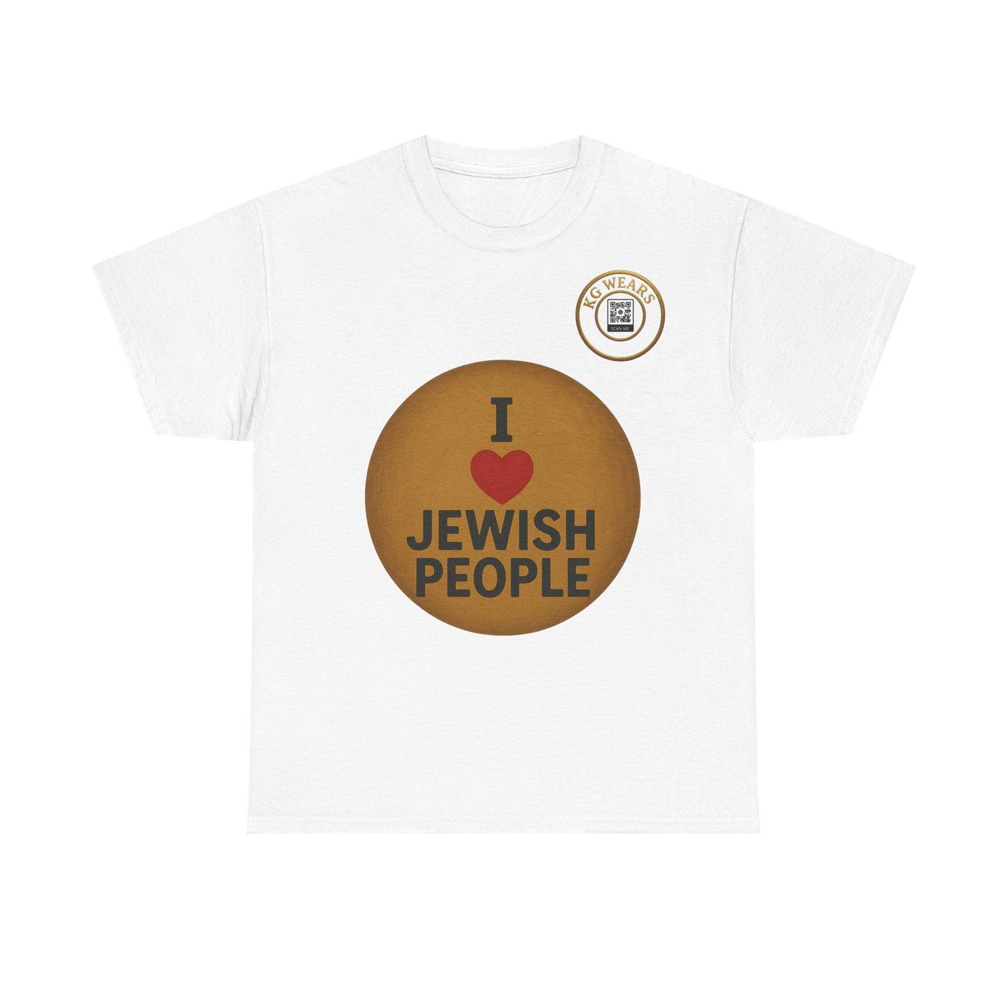 A Friendly Unisex Hoodie with Jewish Pride Design (JEWISH)