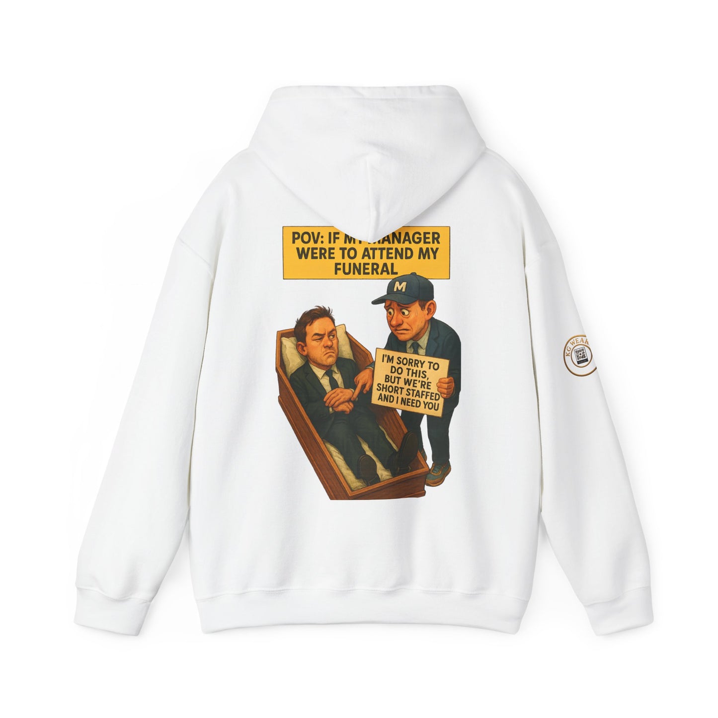 Funny Unisex Hoodie For People Who (WORK HARD)