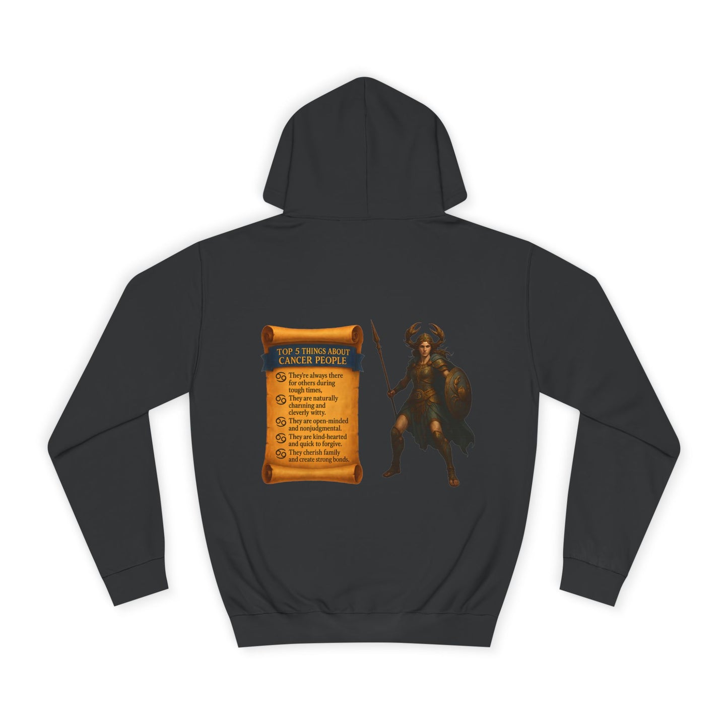 UNISEX HOODIE FOR (CANCER) LOVERS