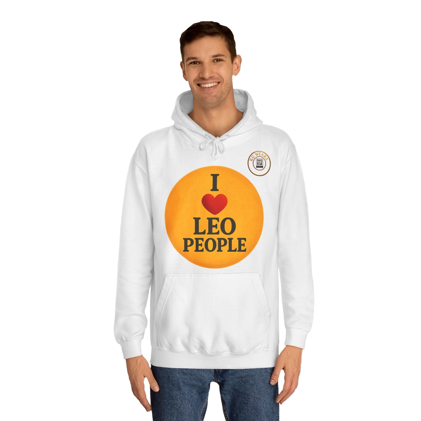 Unisex College Hoodie For (LEO) Lovers