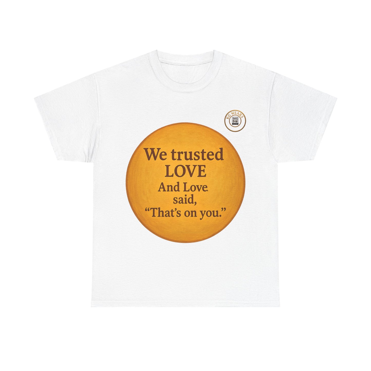 FUNNY (CLOWN & MIME) UNISEX TSHIRT FOR PEOPLE WHO GAVE LOVE A CHANCE