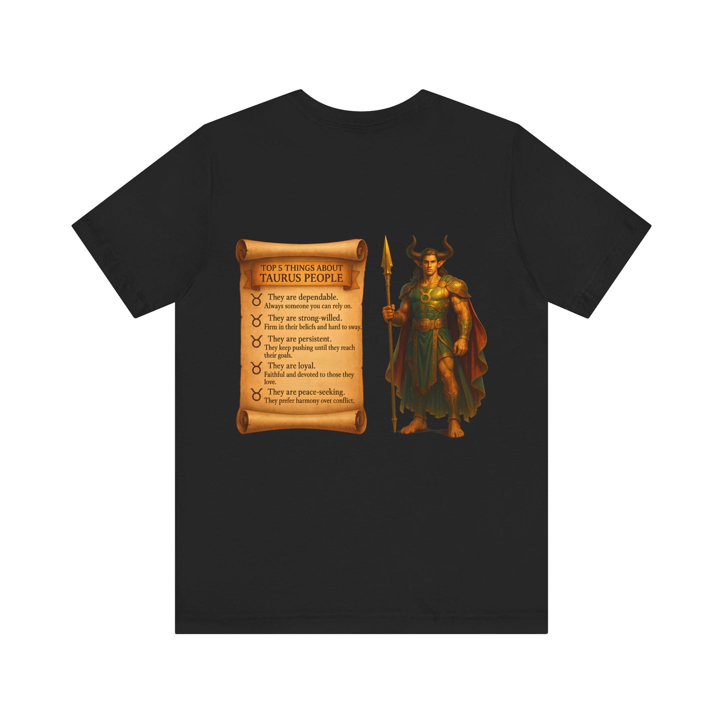 UNISEX TSHIRT FOR (TAURUS) LOVERS