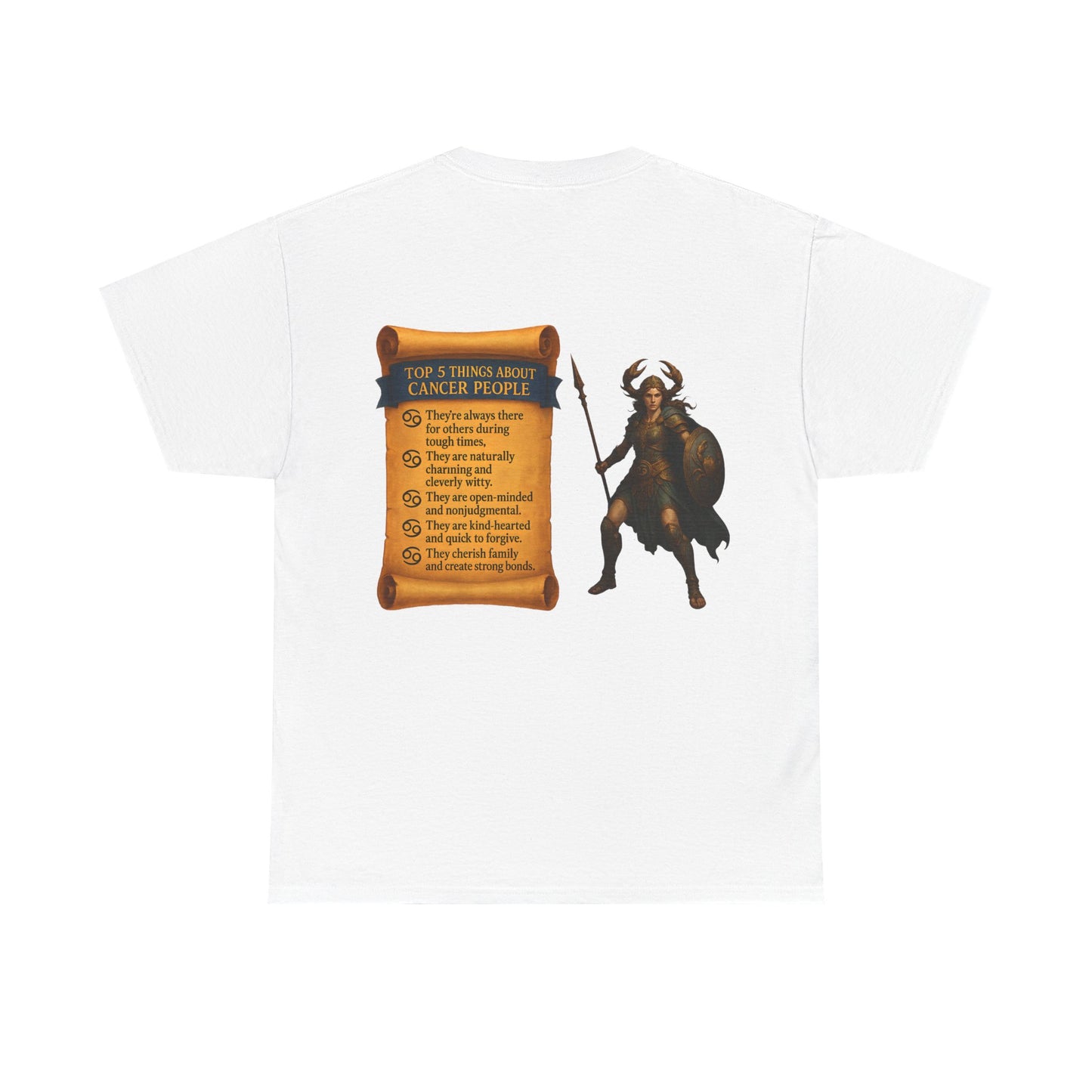 UNISEX TSHIRT FOR (CANCER) LOVERS