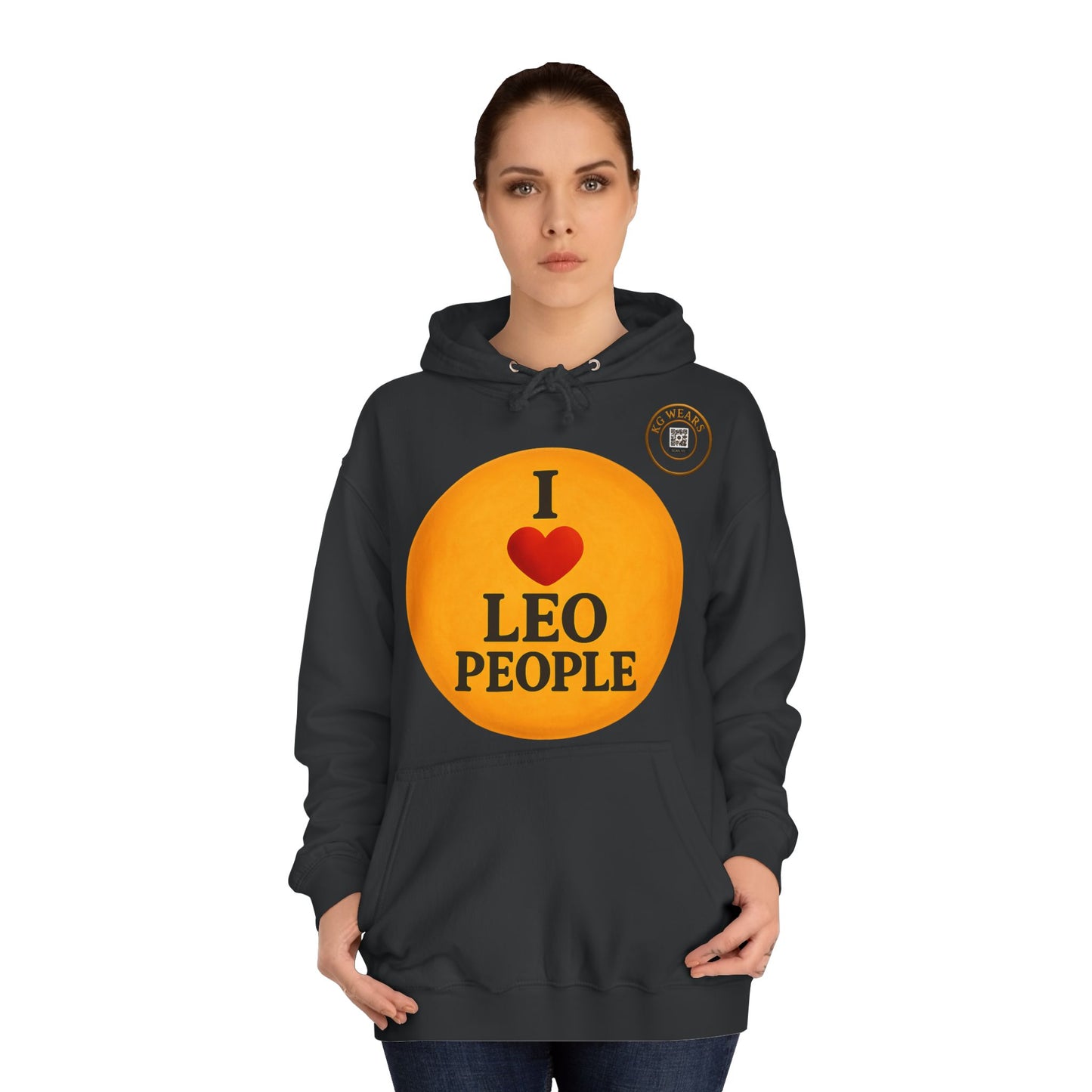 Unisex College Hoodie For (LEO) Lovers