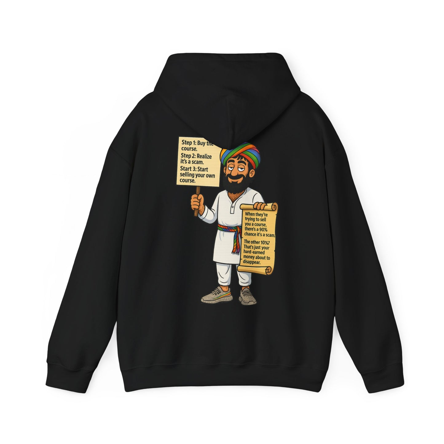 "Course Guru" Unisex Hoodie, Fun Sweatshirt for Course Buyers