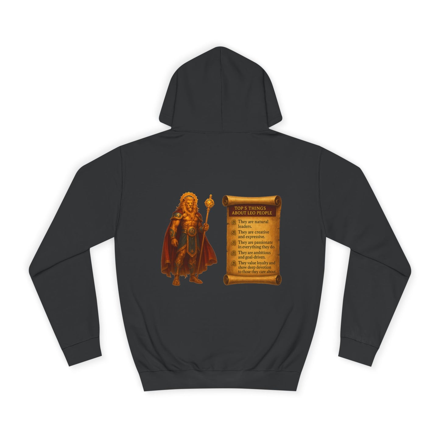 Unisex College Hoodie For (LEO) Lovers