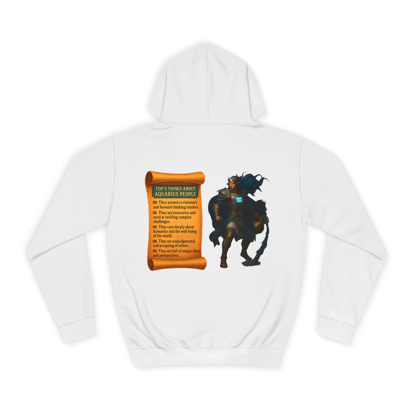 UNISEX HOODIE FOR (AQUARIUS) LOVERS