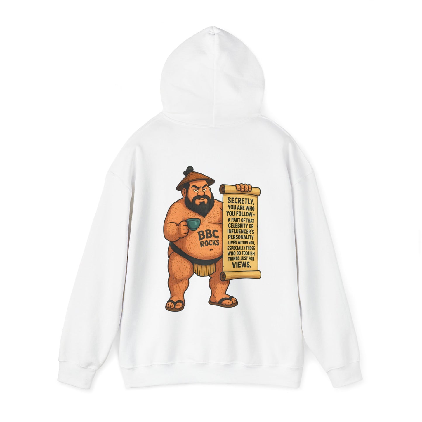 Funny Unisex Hoodie - "Careful Who You Follow"