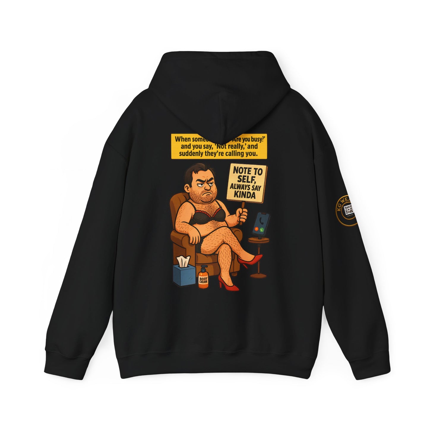 Funny Unisex Hoodie For People Who LOve Their (FREE TIME)