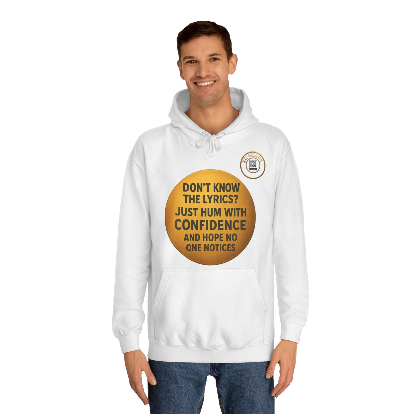 Unisex Funny Hoodie For People (WHO CAN'T SING)
