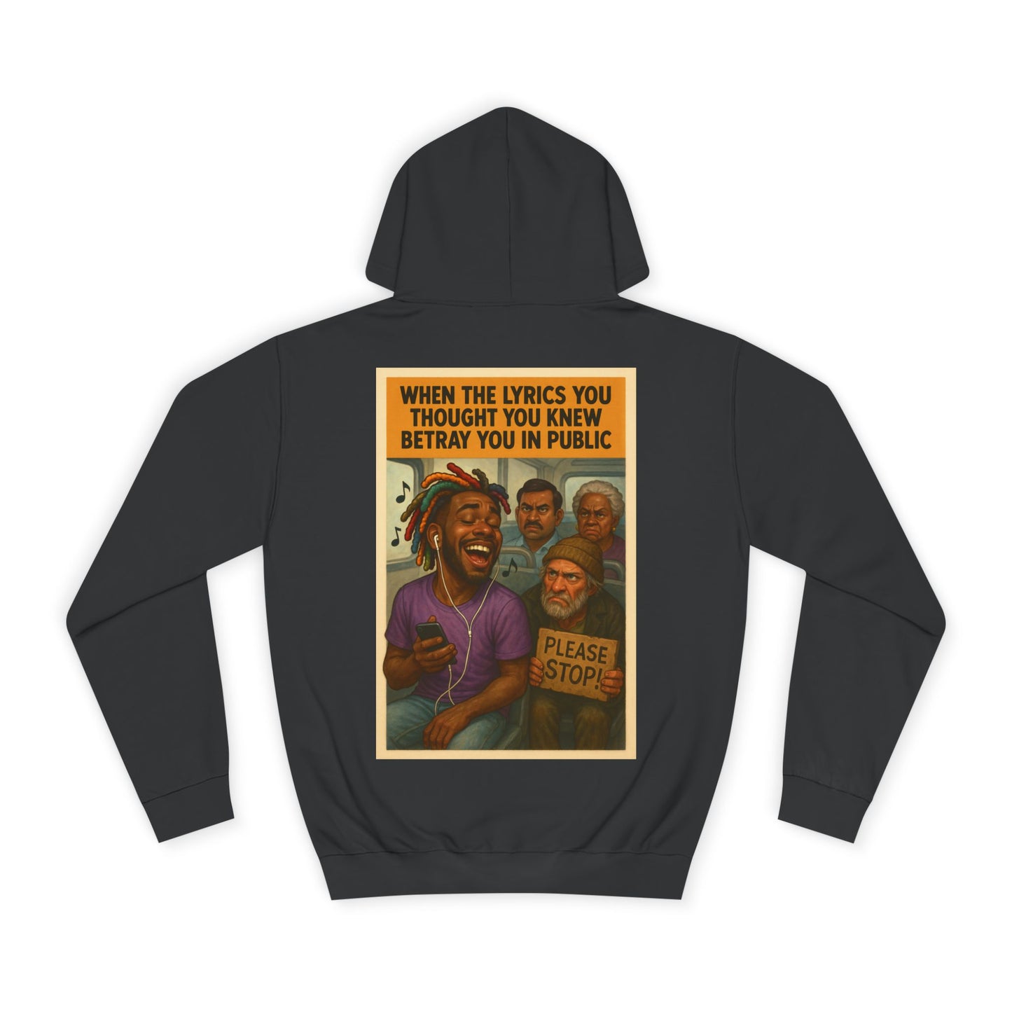 Unisex Funny Hoodie For People (WHO CAN'T SING)