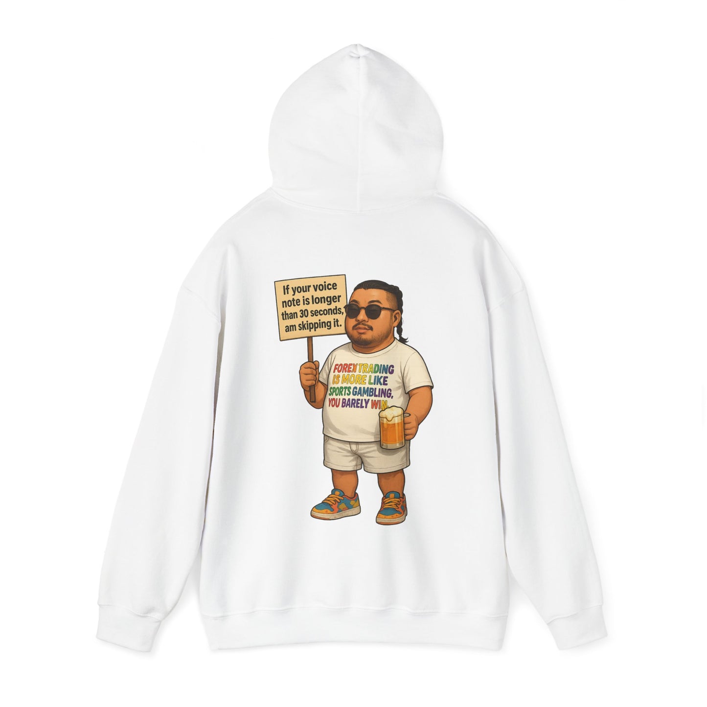 Forex Trading Hoodie for Traders Who love To Bet (UNISEX)