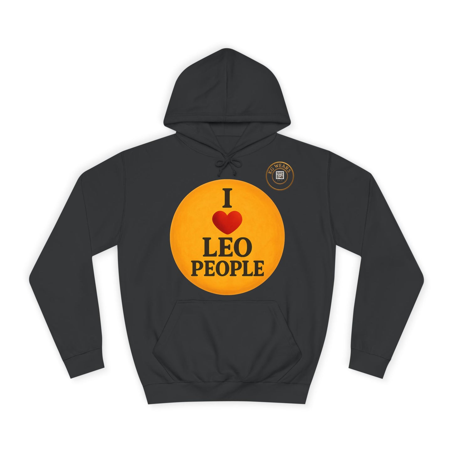 Unisex College Hoodie For (LEO) Lovers