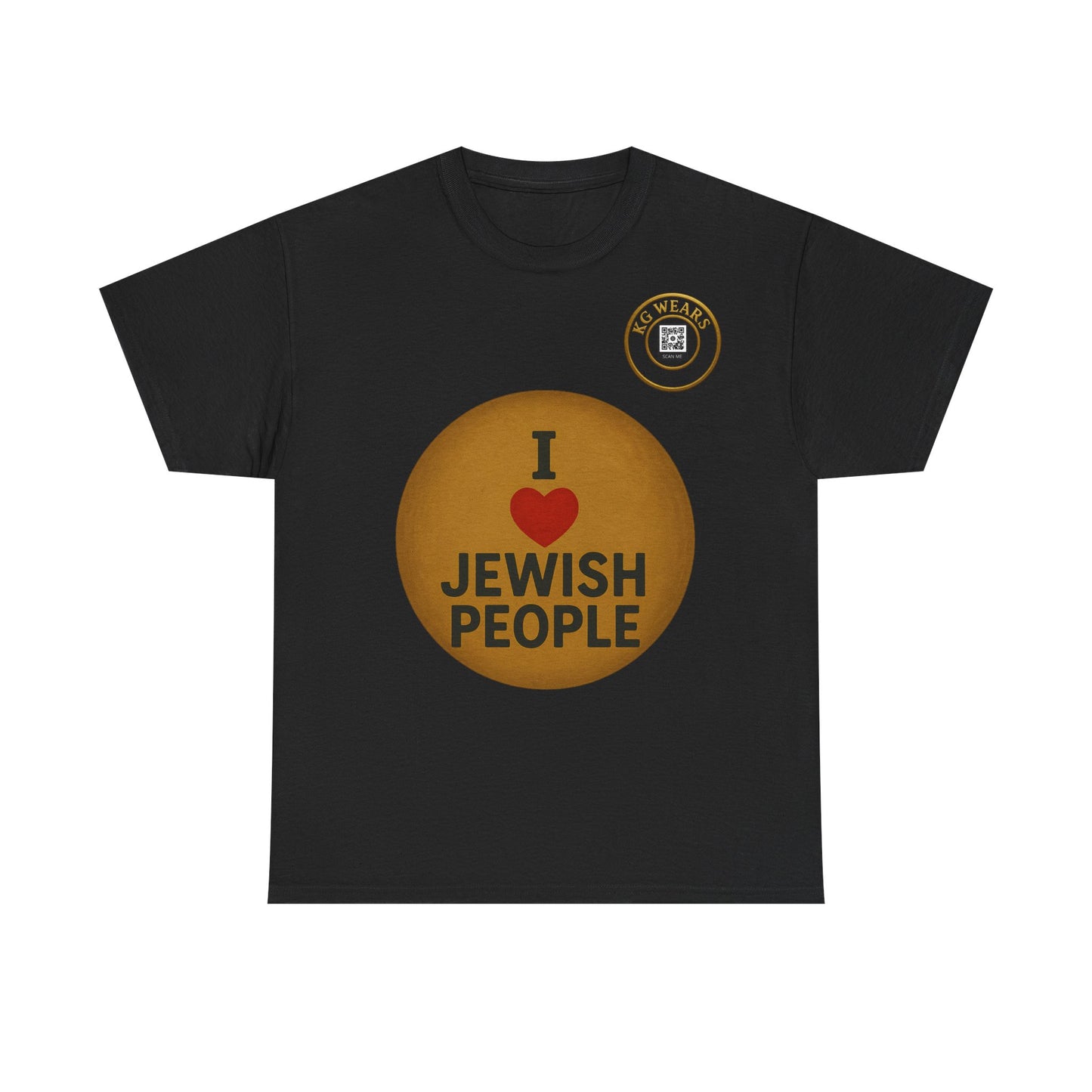 A Friendly Unisex Hoodie with Jewish Pride Design (JEWISH)