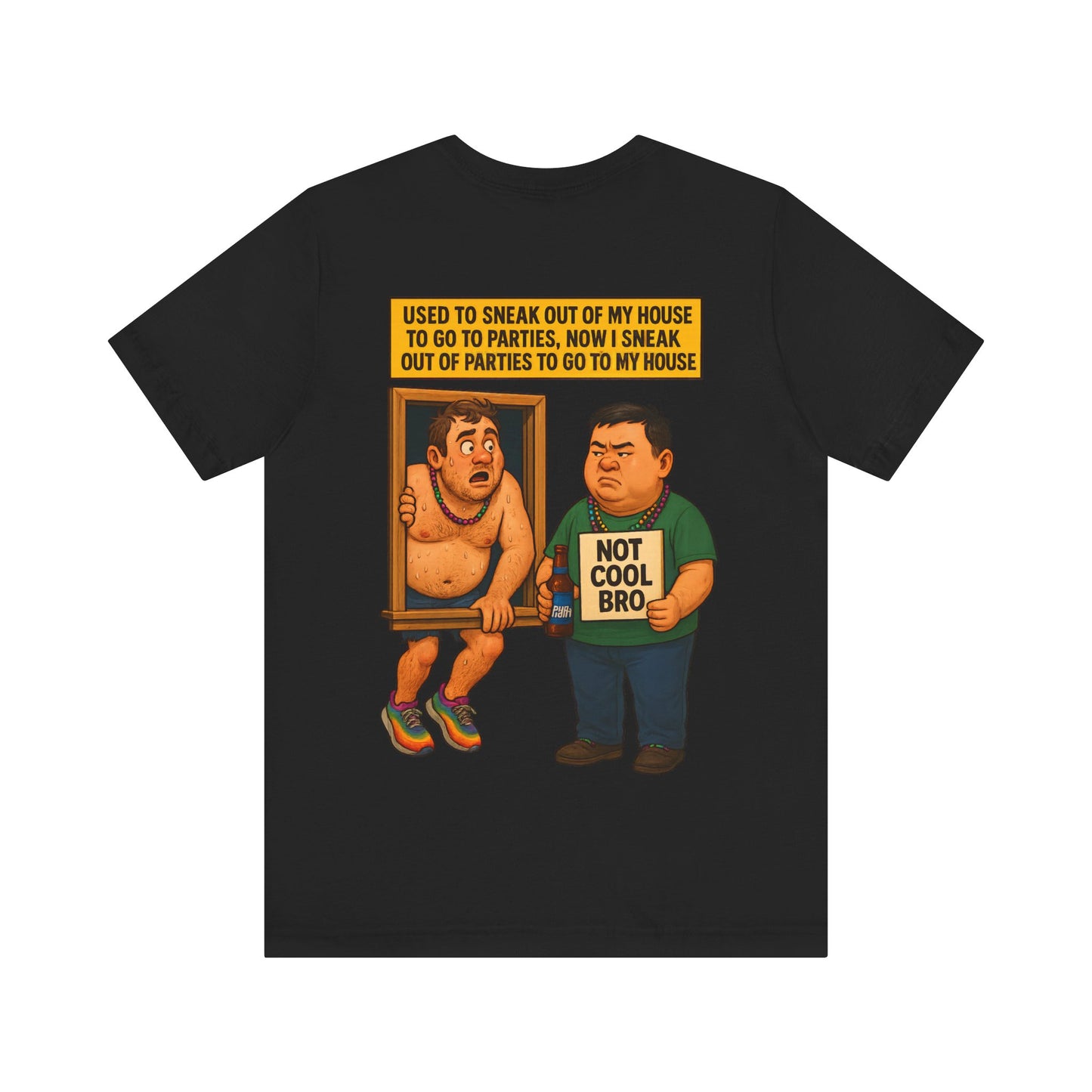 Funny Unisex TSHIRT For People Who Hate Late Night (PARTY)