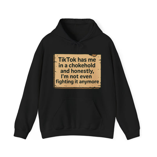 Funny TikTok Hooded Sweatshirt for Trendsetters