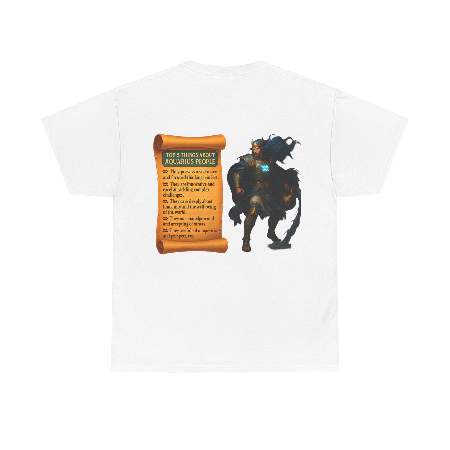 UNISEX TSHIRT FOR (AQUARIUS) LOVERS