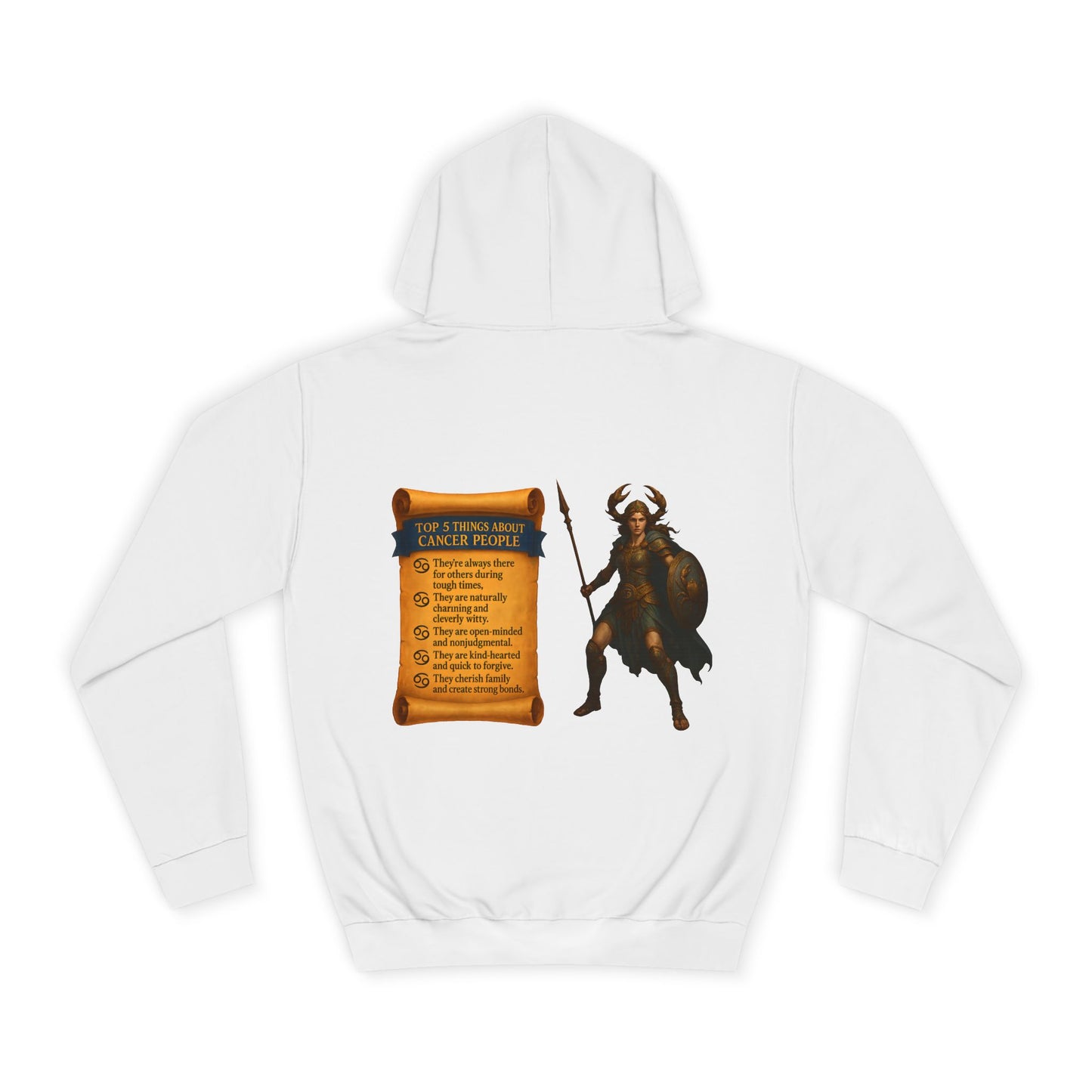 UNISEX HOODIE FOR (CANCER) LOVERS