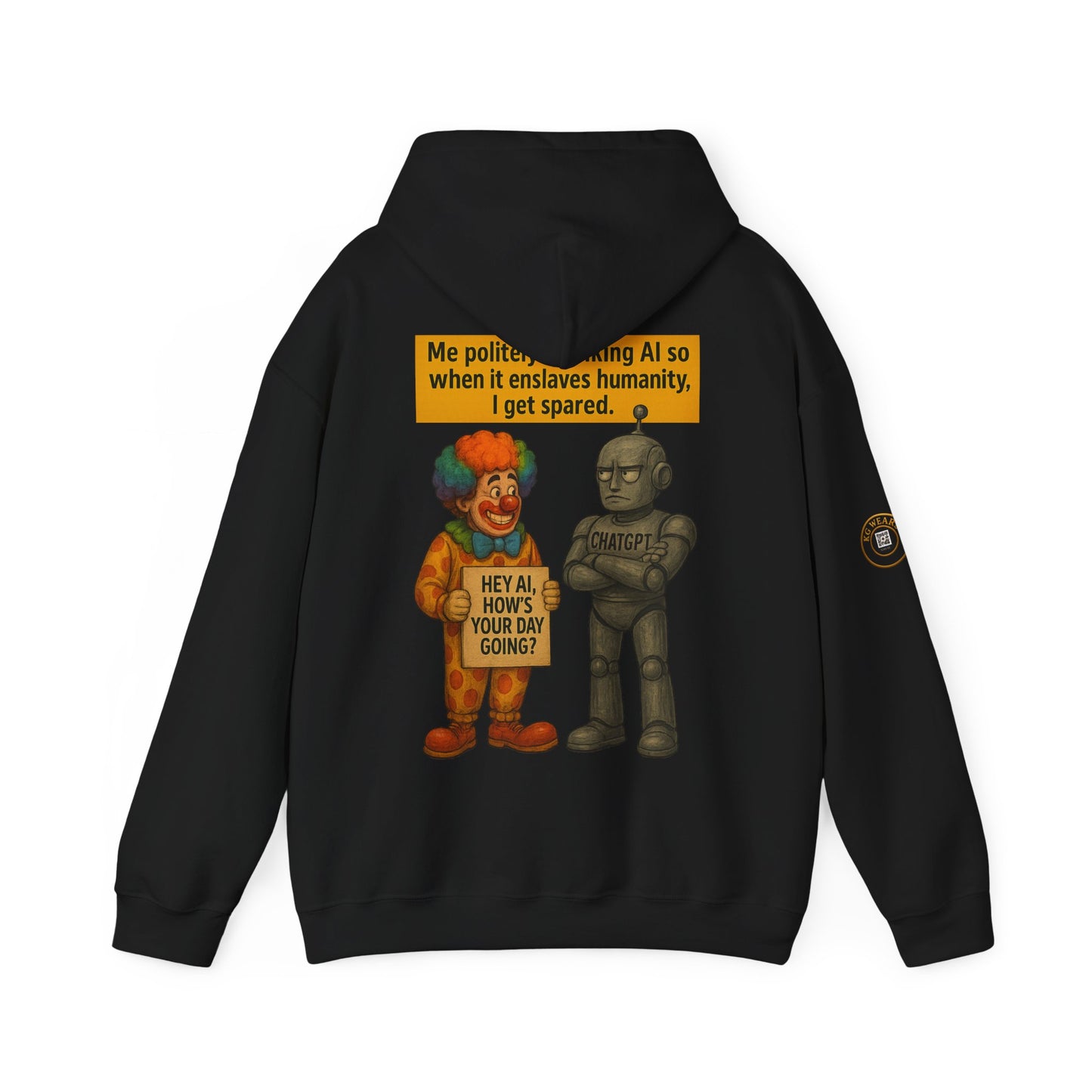 Funny Unisex Hoodie For (AI)