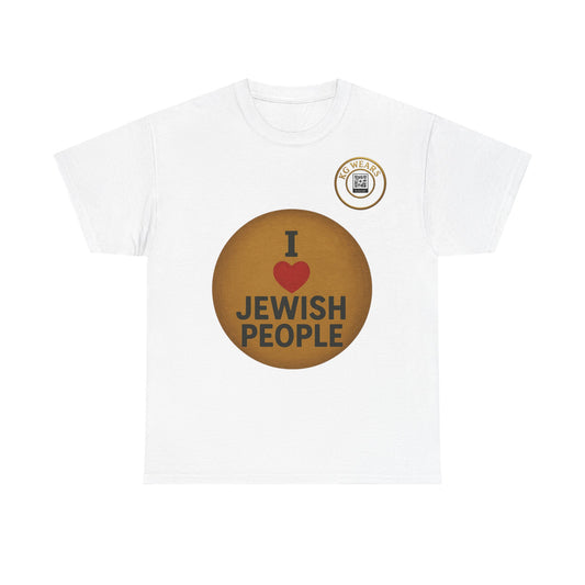 A Friendly Unisex Hoodie with Jewish Pride Design (JEWISH)