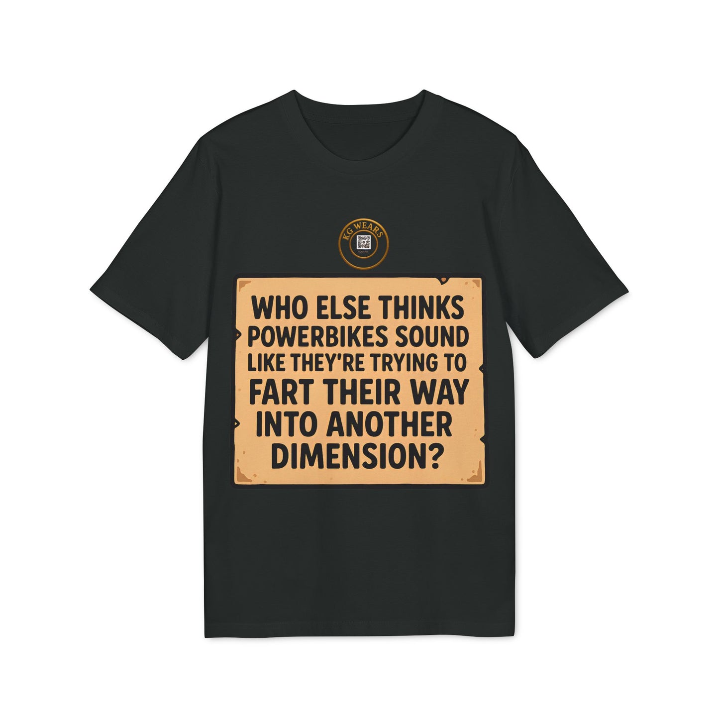UNISEX TSHIRT FOR PEOPLE WHO HATE (MOTORBIKES) NOISE