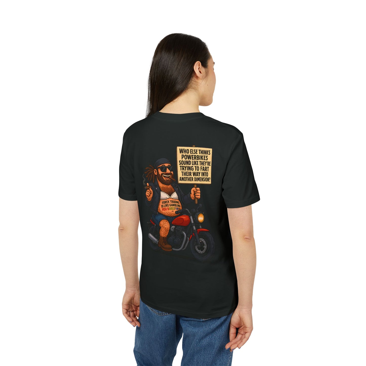 UNISEX TSHIRT FOR PEOPLE WHO HATE (MOTORBIKES) NOISE