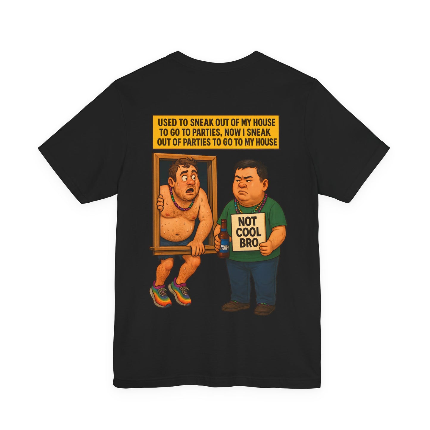 Funny Unisex TSHIRT For People Who Hate Late Night (PARTY)