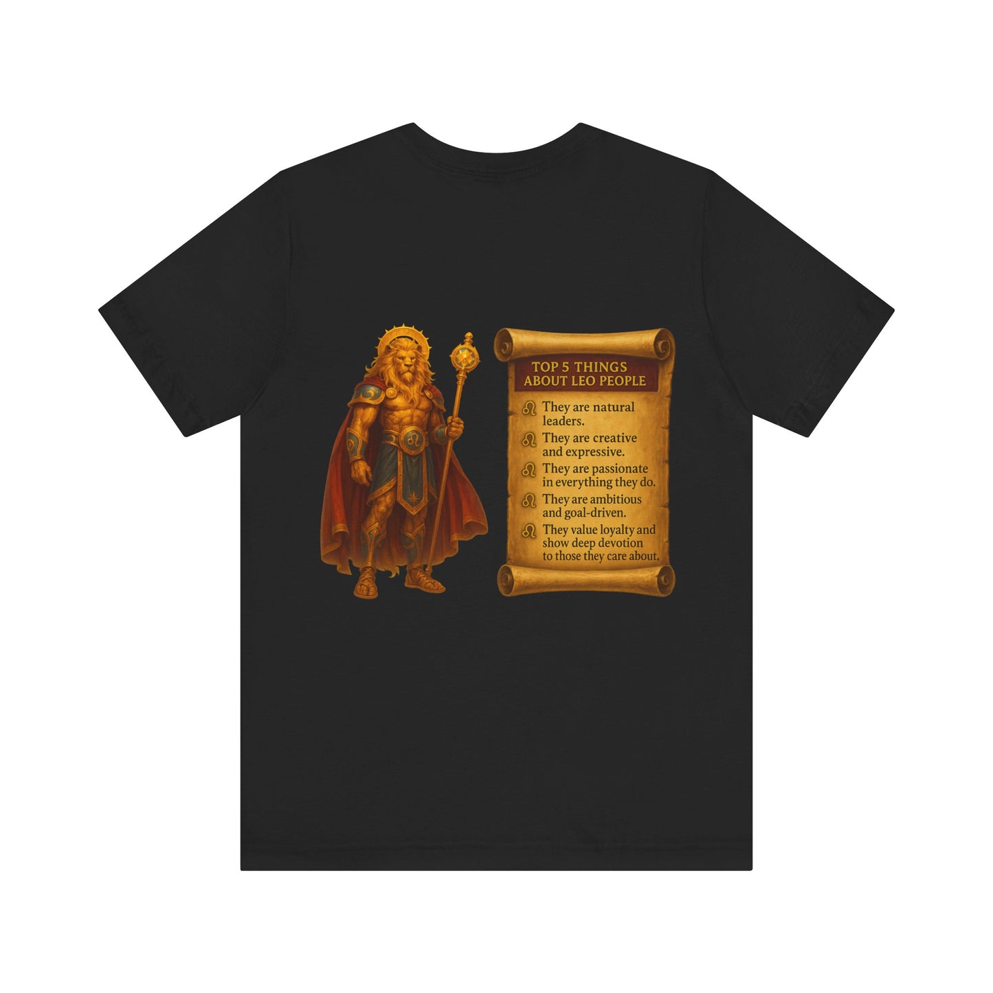 UNISEX TSHIRT FOR (LEO) LOVERS
