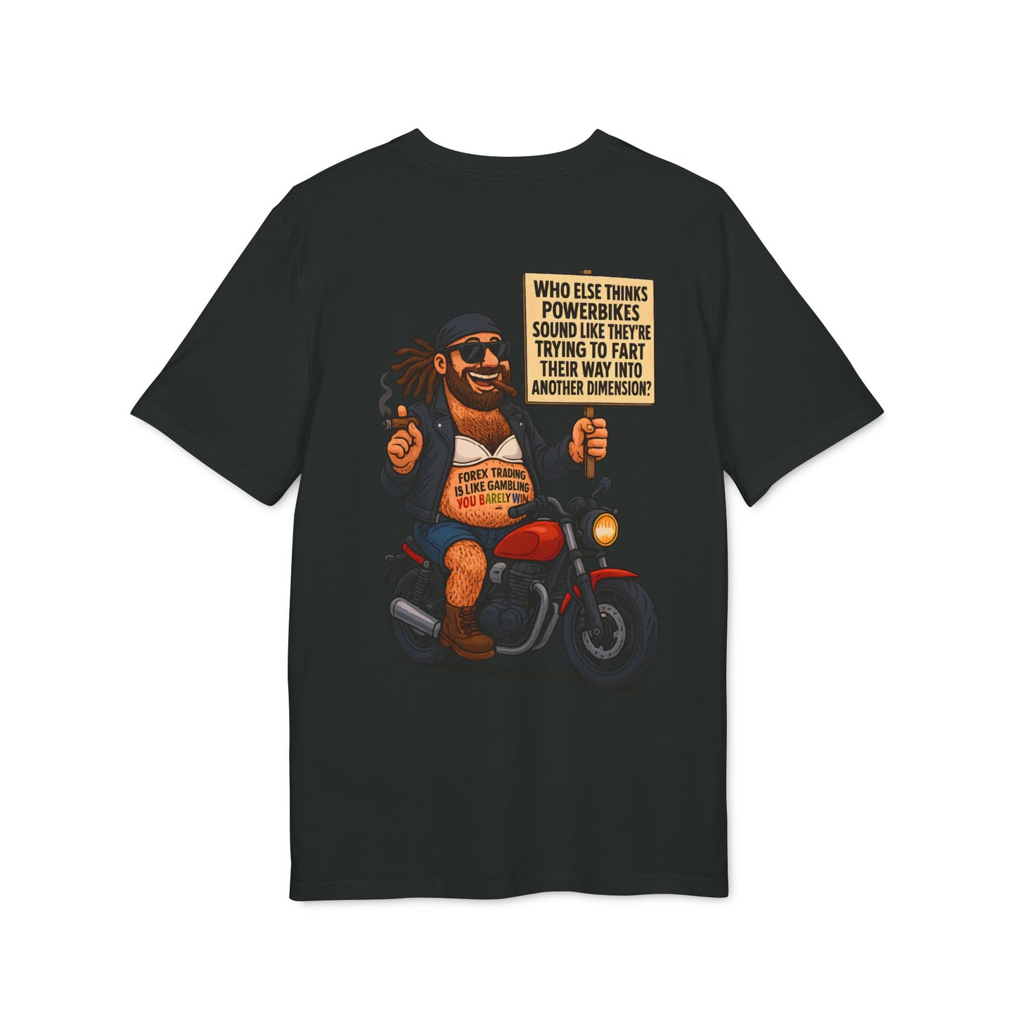 UNISEX TSHIRT FOR PEOPLE WHO HATE (MOTORBIKES) NOISE
