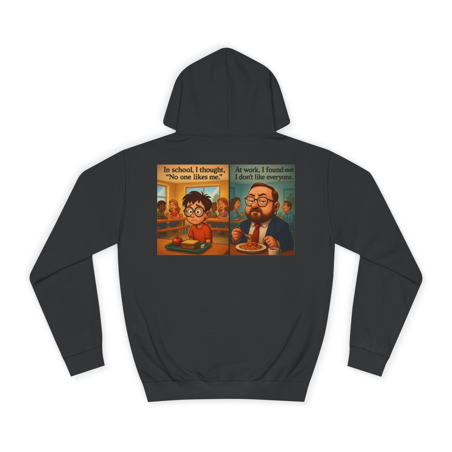 FUNNY (CHILDHOOD/ADULT) LIFESTYLE HOODIE UNISEX WEAR