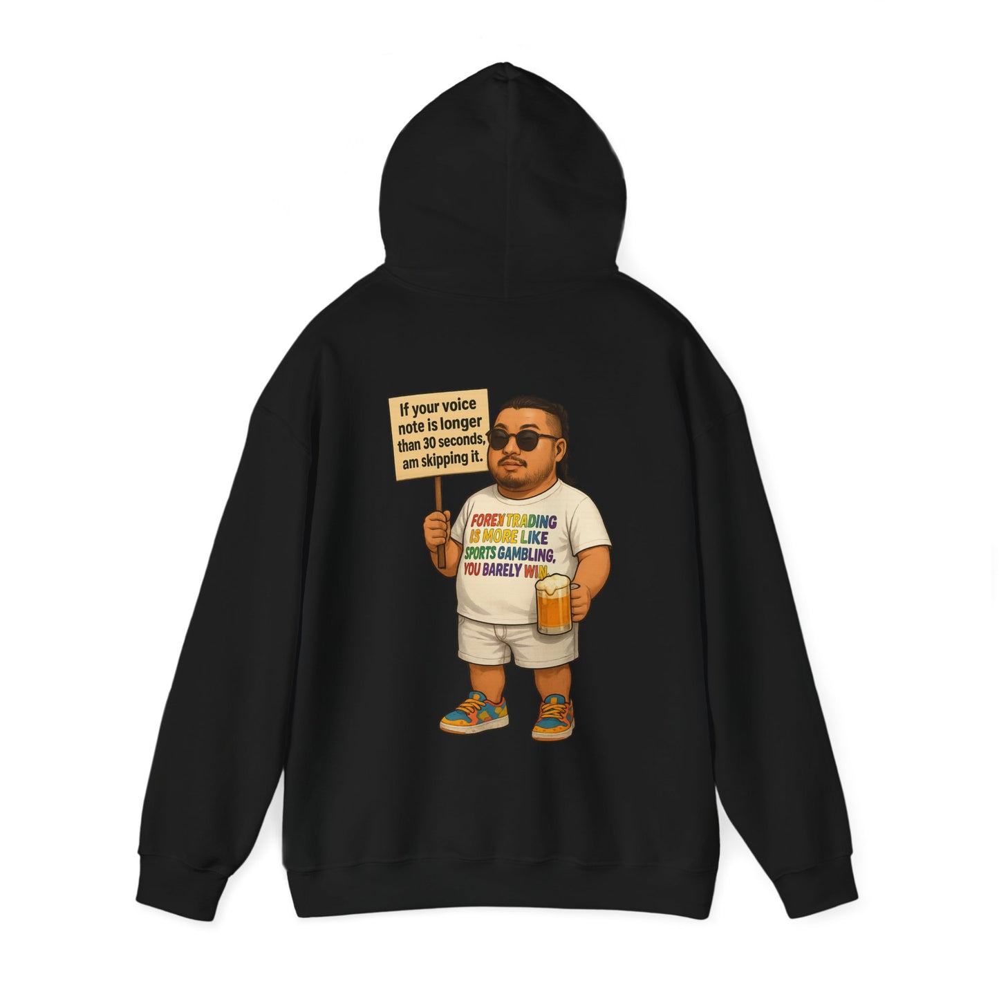 Forex Trading Hoodie for Traders Who love To Bet (UNISEX)