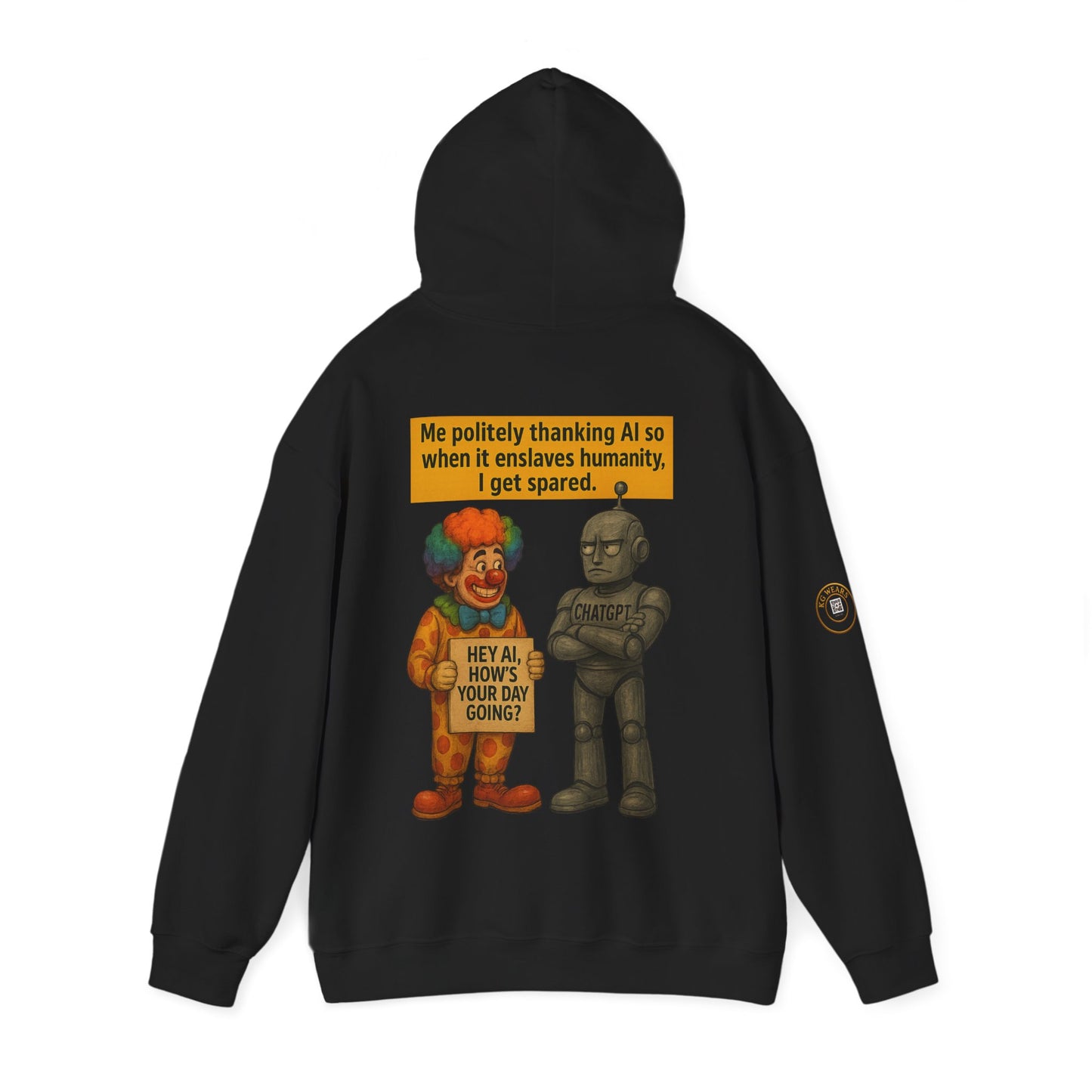 Funny Unisex Hoodie For (AI)