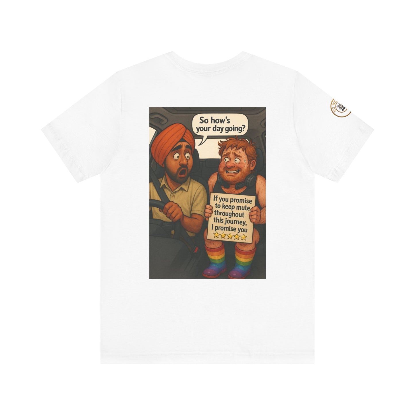 Funny Unisex TSHIRT For People Who WHO DON'T LIKE BEING (DISTURBED)
