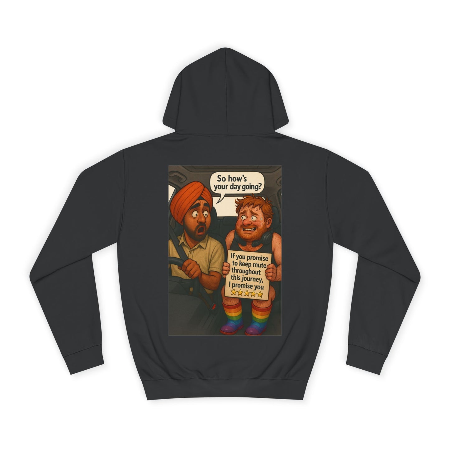 Funny Unisex HOODIE For People Who WHO DON'T LIKE BEING (DISTURBED)