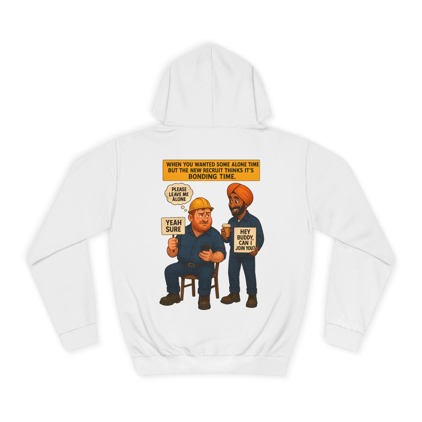 Funny Unisex HOODIE For People Who Hate (BONDING) At Work