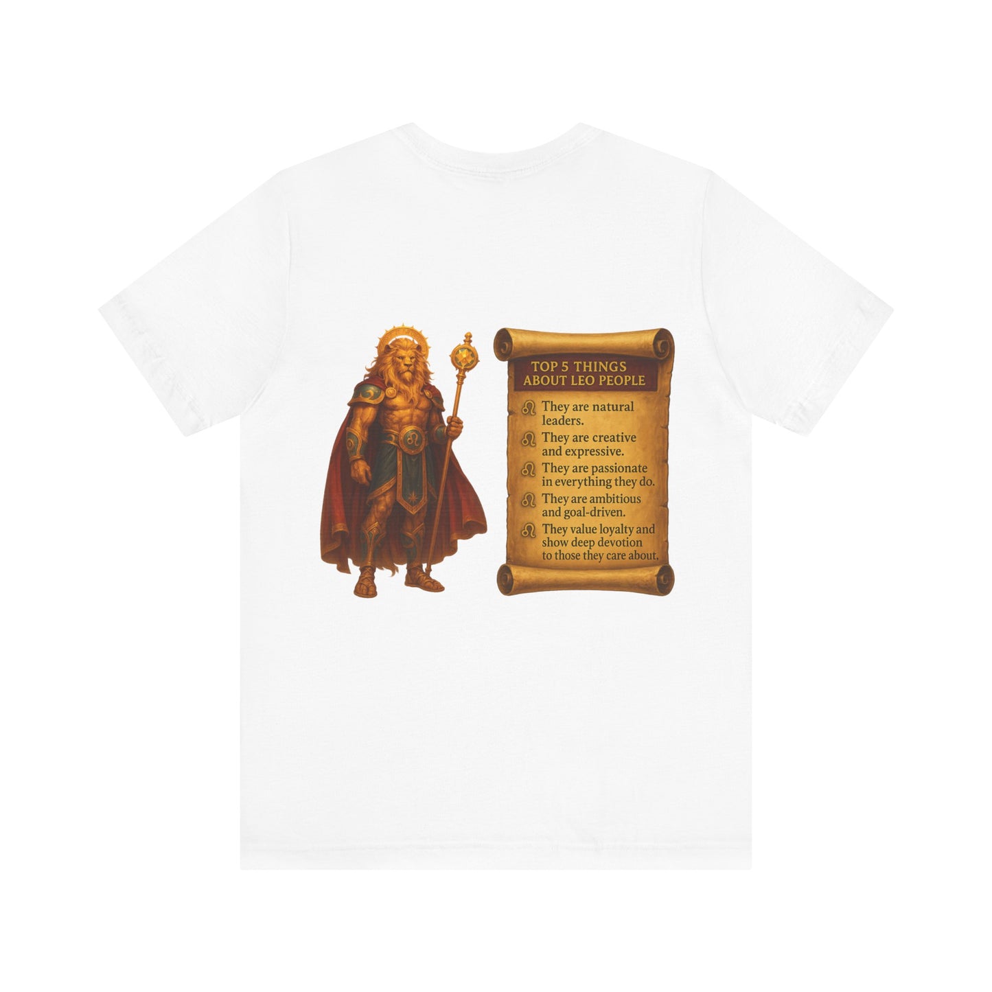 UNISEX TSHIRT FOR (LEO) LOVERS