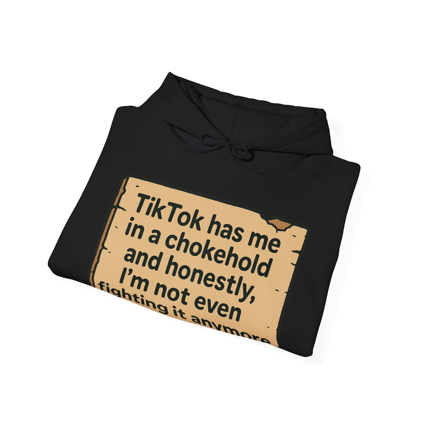 Funny TikTok Hooded Sweatshirt for Trendsetters