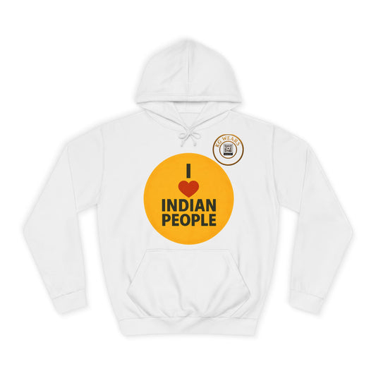 A Friendly Unisex Hoodie with Indian Pride Design (INDIAN)